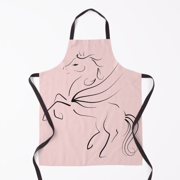 Item preview, Elegant Pegasus Outline With Eyelashes designed and sold by Lady-Lilac.