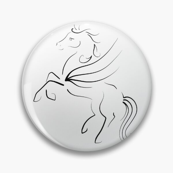 Artikelvorschau, Aufzucht von Pegasus-Konturen mit Wimpern entworfen und verkauft von Lady-Lilac.