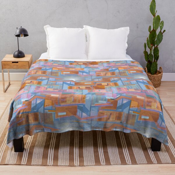 Item preview, Abstract Midcentury Architecture Pattern designed and sold by rhombusOnion.
