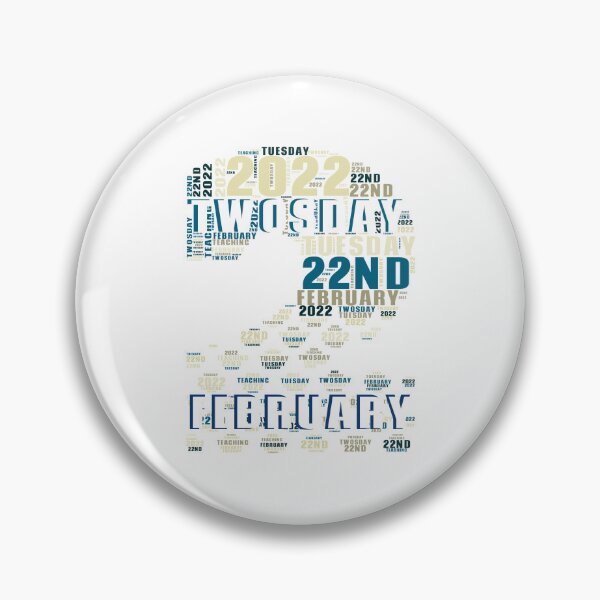 Item preview, Twosday 2-22-22 - Funny - Gift designed and sold by AsmArt-co.