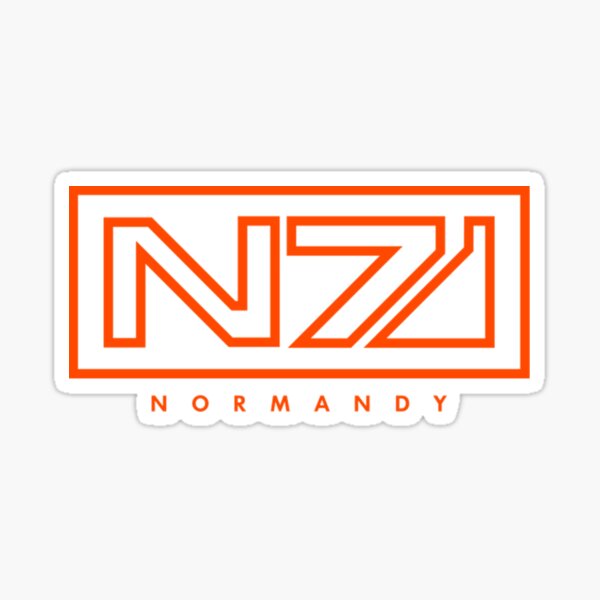 Vista previa del artículo con la obra «Mass Effect Normandía v2», diseñado y vendido por Yurkovporfiriy.