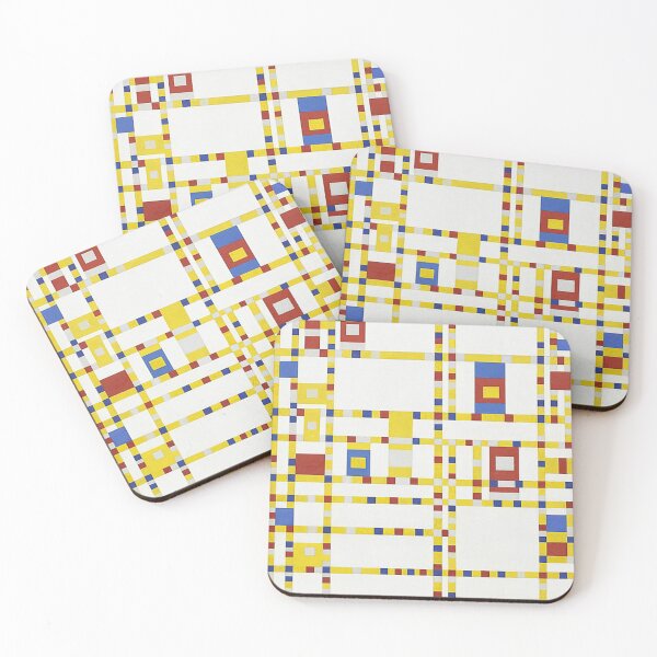 Item preview, Piet Mondrian | Boogie Woogie designed and sold by BossyCatHome.