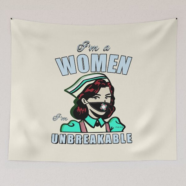 Item preview, I'm a woman I'm unbreakable designed and sold by vibeno1.