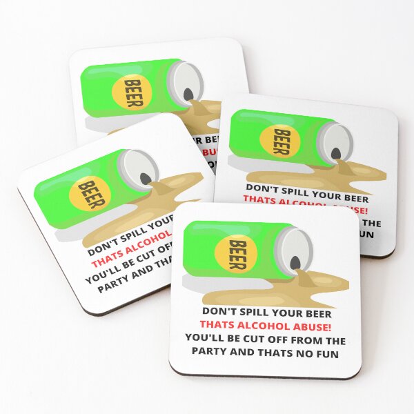 Item preview, Don't commit alcohol abuse you'll get cut off... designed and sold by Kevin Lehner.