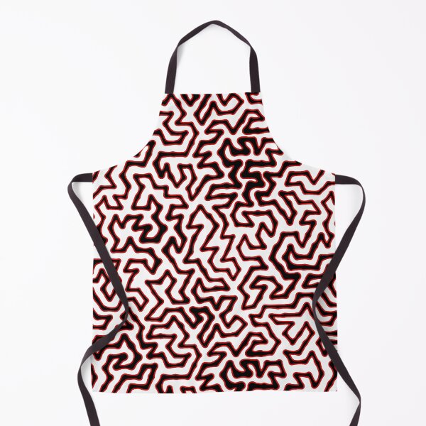 Item preview, red and black turing pattern designed and sold by Michelle Clay.
