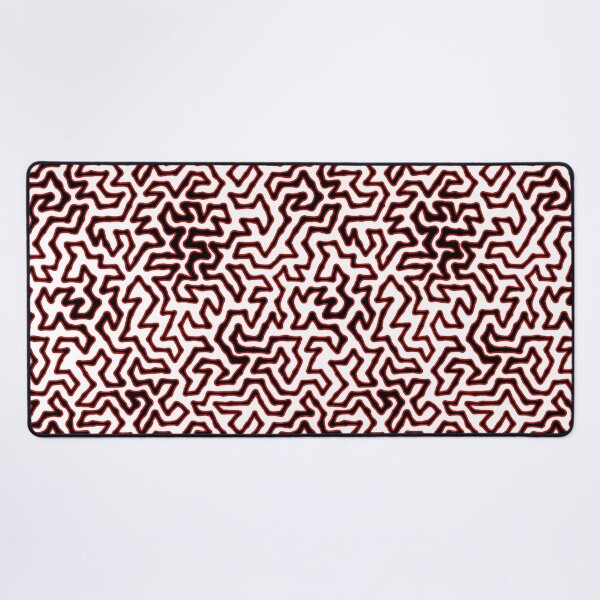 Item preview, red and black turing pattern designed and sold by Michelle Clay.