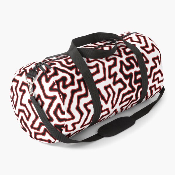 Item preview, red and black turing pattern designed and sold by Michelle Clay.