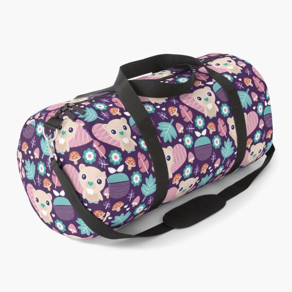 Item preview, Beaver Pattern, Beaver Cartoon, Fruit And Blossom Woodland designed and sold by graphic-genie.