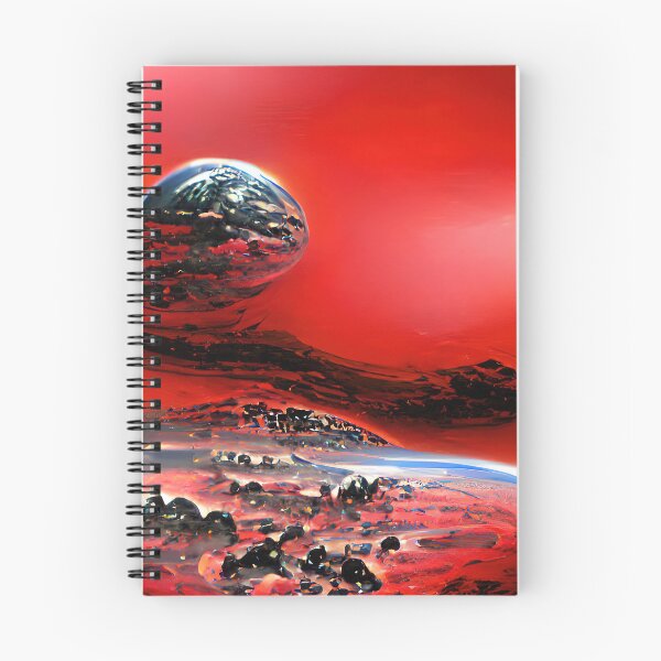 Item preview, Red Sky Planet designed and sold by Ethereal Lab AI.