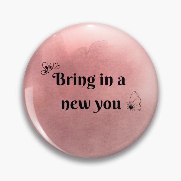 Item preview, Bring in a new you - Life changing quotes designed and sold by DigitalArtTrend.