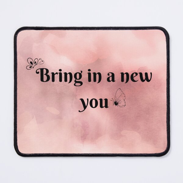 Item preview, Bring in a new you - Life changing quotes designed and sold by DigitalArtTrend.