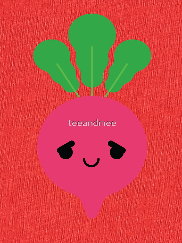 "Radish Emoji Pretty Please" Tshirt by teeandmee Redbubble