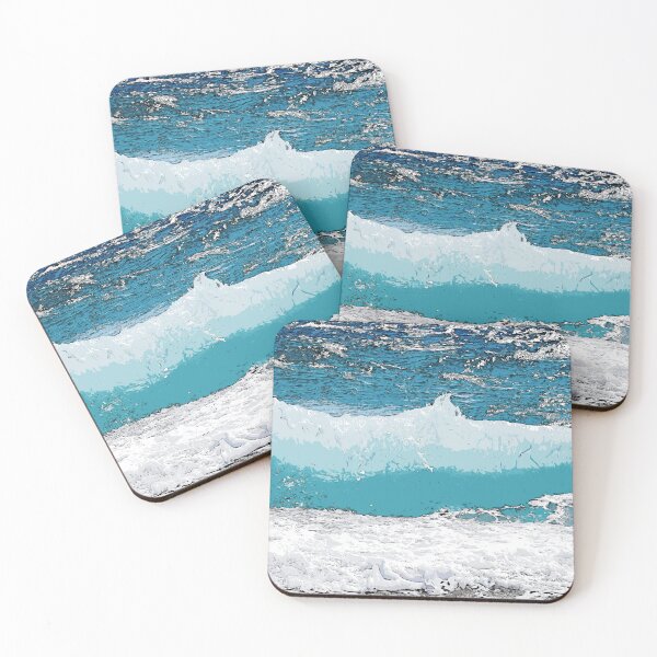 Item preview, Sea waves color art designed and sold by artdragongift 15.