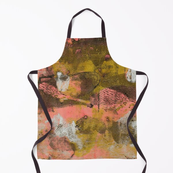 Item preview, Abstract Fabric Texture Mustard & Pink designed and sold by 40degreesSouth.