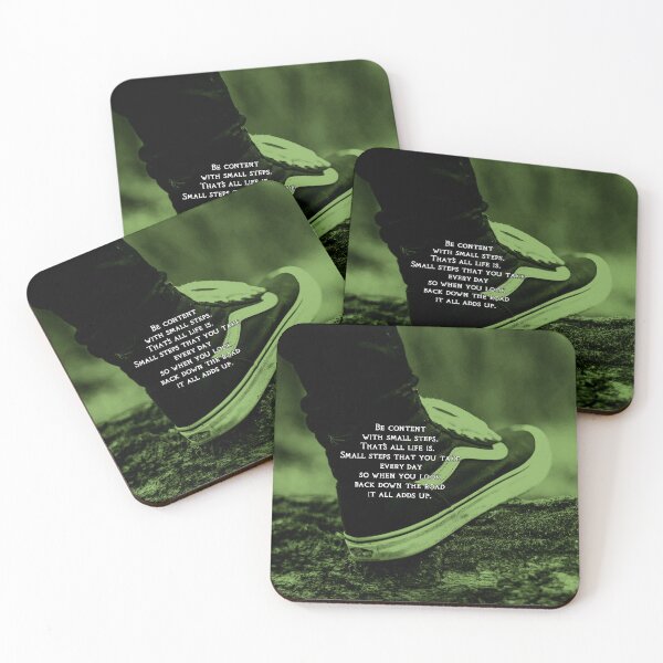 Item preview, Be Content With Small Steps designed and sold by Emilyromrell.