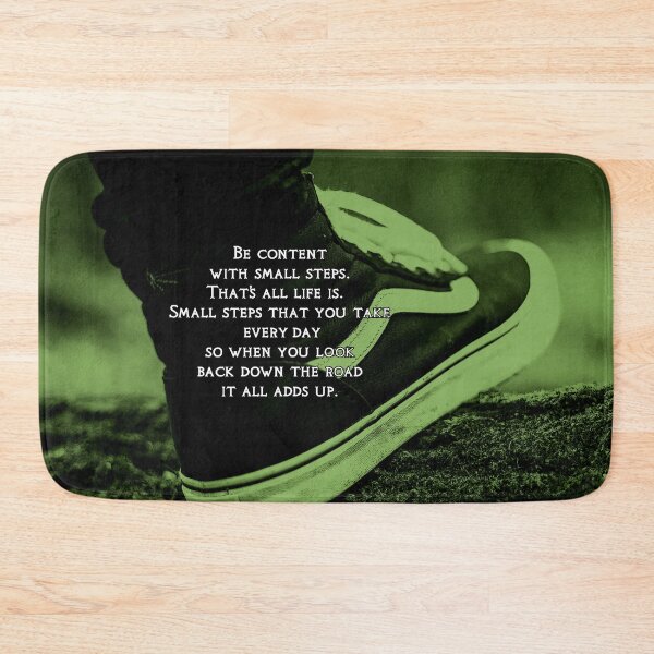 Item preview, Be Content With Small Steps designed and sold by Emilyromrell.