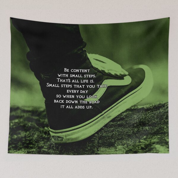 Item preview, Be Content With Small Steps designed and sold by Emilyromrell.