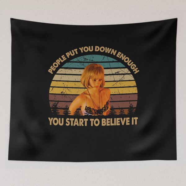 Item preview, People put you down enough you start to believe it poster designed and sold by Carvalho1592.