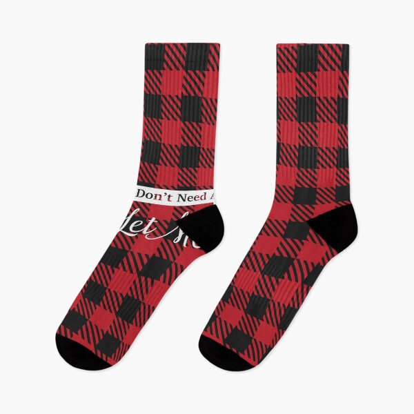 Item preview, I don't need a valentine, Let Me Sleep Clark plaid designed and sold by NawalMagdy.