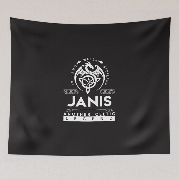 Item preview, Janis Name - Another Celtic Legend Janis Dragon Gift Item designed and sold by morlas.