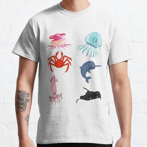 Item preview, famous sea creatures designed and sold by Hinny8.