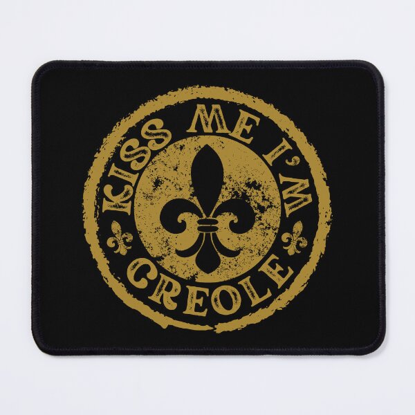 Item preview, KISS ME I’M CREOLE NEW ORLEANS MARDI GRAS 2022 AFRICAN HERITAGE designed and sold by Mercurial Merkaba.