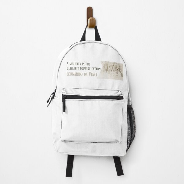 Item preview, Simplicity is the ultimate sophistication / Art Phrases designed and sold by royumi.