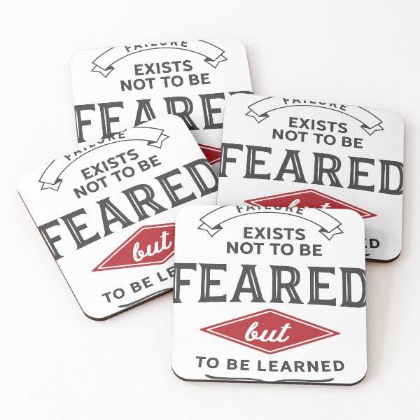 Item preview, Failure Exists Not To Be Feared But To Be Learned designed and sold by RED FIR.