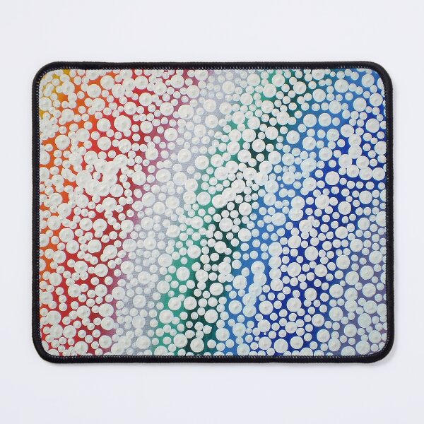 Item preview, Abstract Rainbow Snow Polka Dots designed and sold by yvettehopkins.