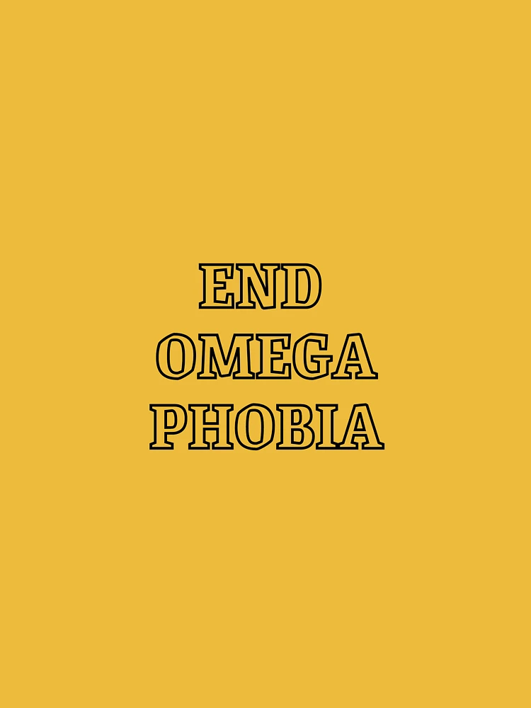 end omega phobia omegaverse sticker