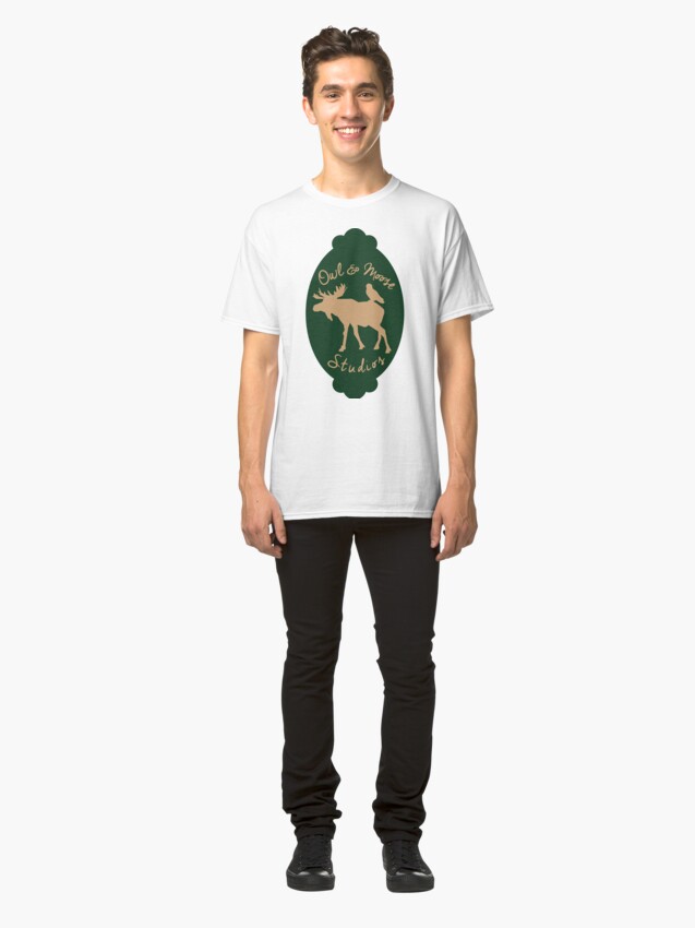 Alternate view of Owl & Moose Studios Classic T-Shirt