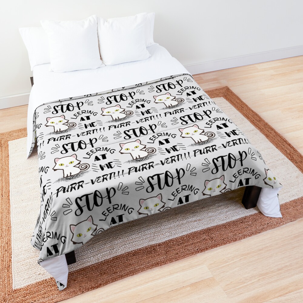 Item preview, Comforter designed and sold by ArtsyWhiskers.