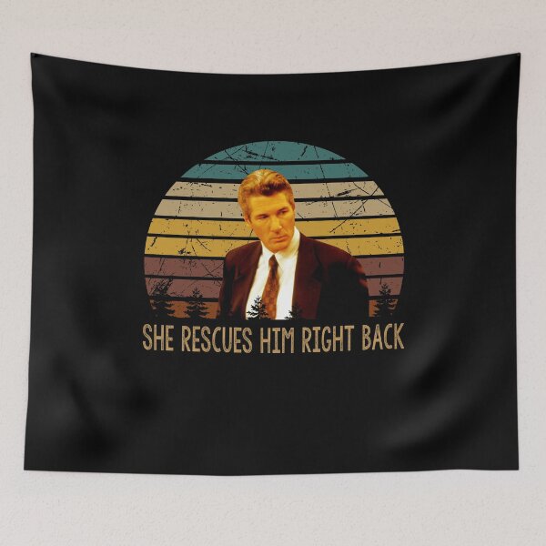Item preview, She rescues him right back poster designed and sold by Carvalho1592.