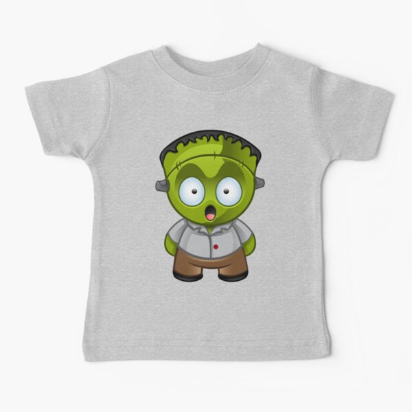 Frankenstein Monster Boy Shocked Baby T-Shirt