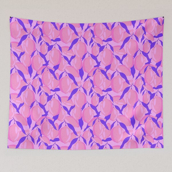 Item preview, a bright pattern of lemons designed and sold by Nia-Chi.