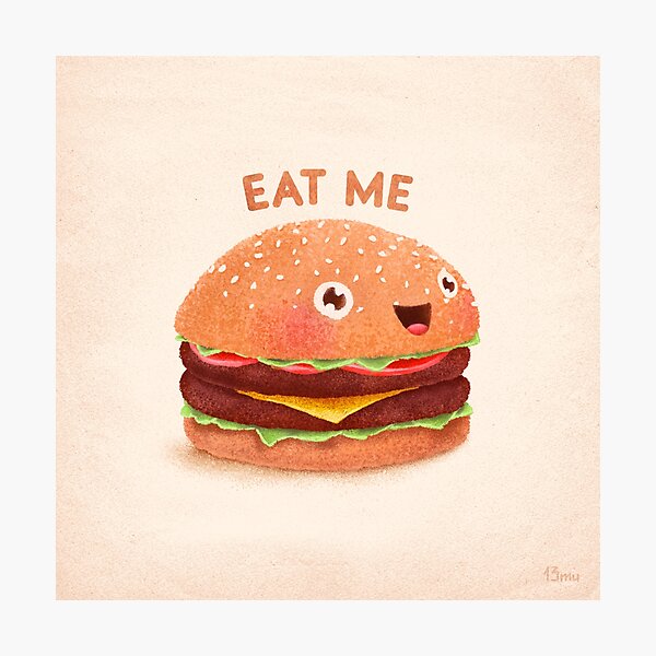 Burger Photographic Print