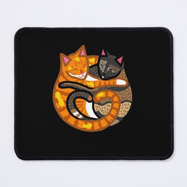 Item preview, Jorts and Jean Cuddling Cats - Buttered Classic designed and sold by MarnetteMMorgan.