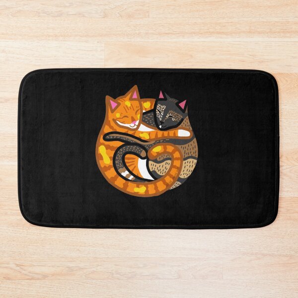 Item preview, Jorts and Jean Cuddling Cats - Buttered Classic designed and sold by MarnetteMMorgan.