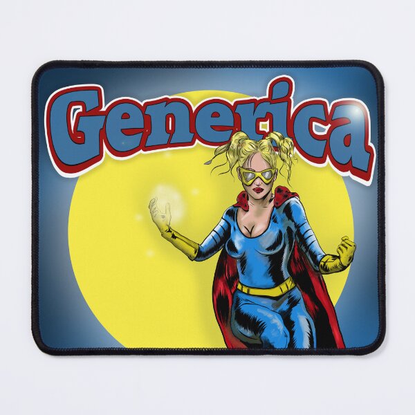 Item preview, Generica- The Generic Superhero designed and sold by SilentlyRob668.