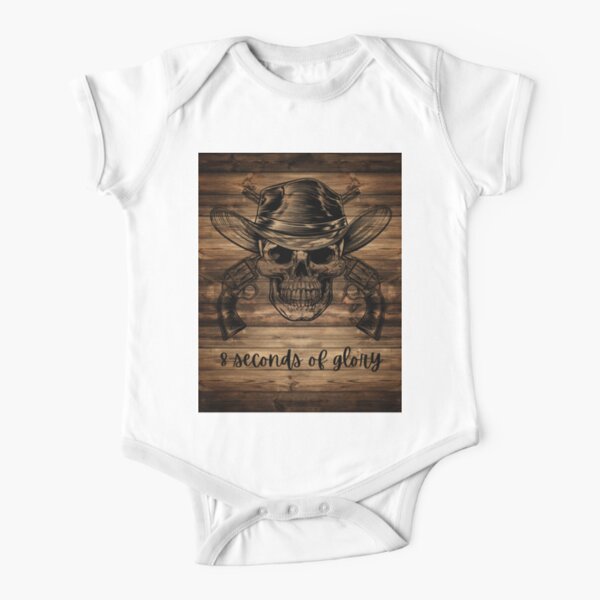 8 Seconds Short Sleeve Baby One-Piece for Sale | Redbubble