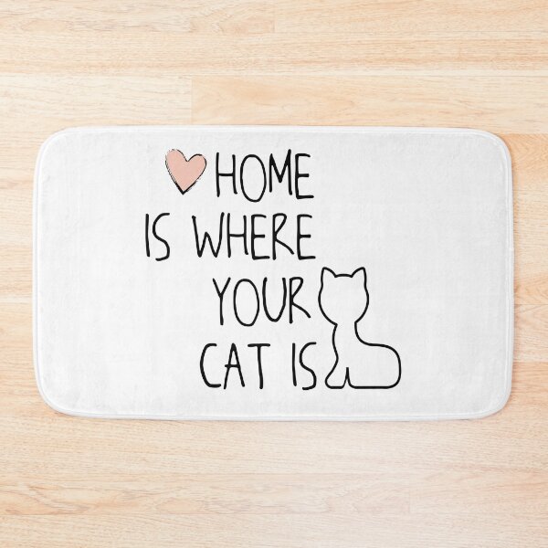 Item preview, Home Is Where Your Cat Is designed and sold by VikiQuick.