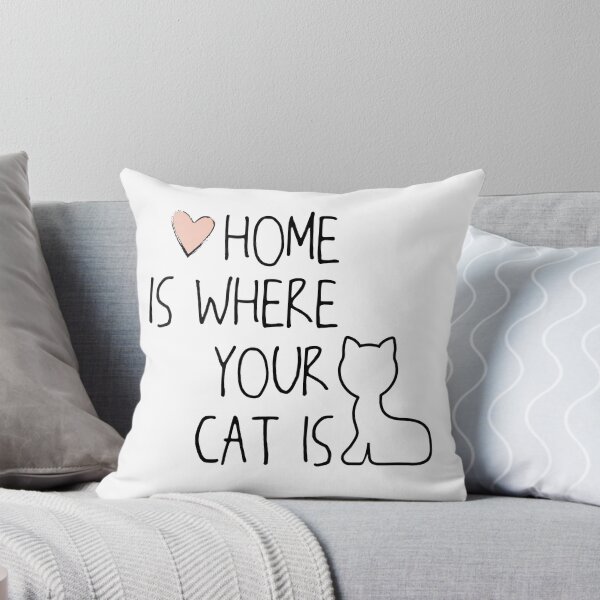 Item preview, Home Is Where Your Cat Is designed and sold by VikiQuick.