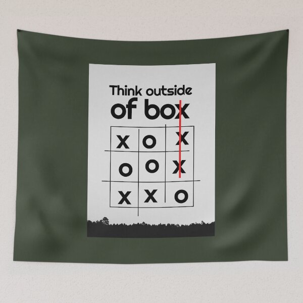 Item preview, Think Outside of the Box designed and sold by Solidarityandco.