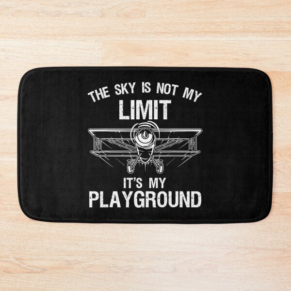 Item preview, The Sky Is Not My Limit It's My Playground Airplane Pilot Aviation designed and sold by anthonymark14.