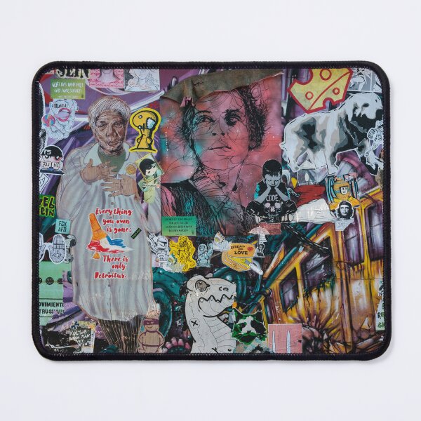 Item preview, Sticker and graffiti wall pattern 4/5 - Berlin street art background designed and sold by ohaniki.
