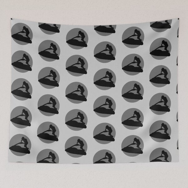 Item preview, My classic sport drawing about Jetski designed and sold by Blondiabshop.