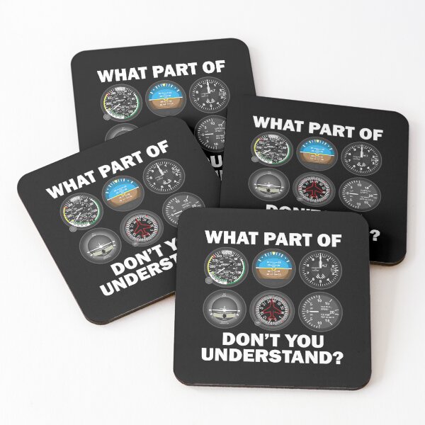 Item preview, What Part Of Don't You Understand Funny Aviation Airline Pilot designed and sold by anthonymark14.