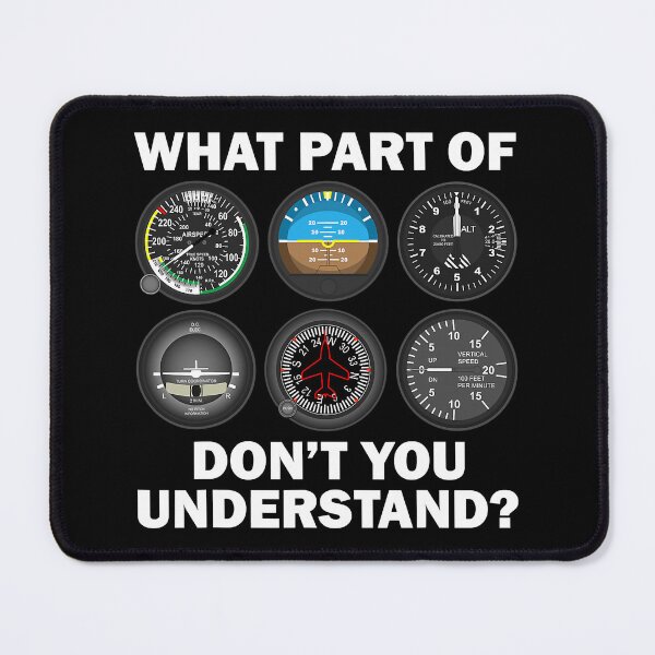 Item preview, What Part Of Don't You Understand Funny Aviation Airline Pilot designed and sold by anthonymark14.
