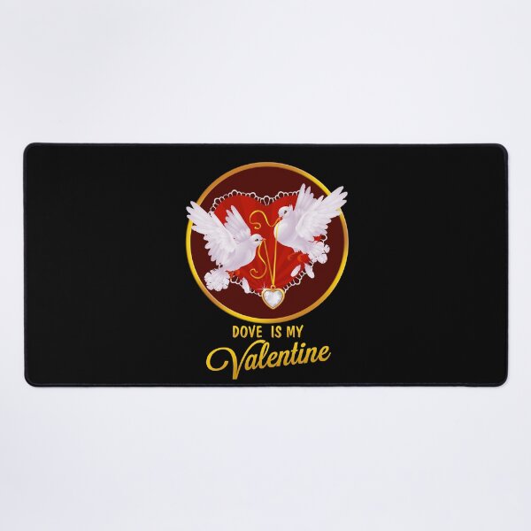Item preview, dove is my valentine (cute) designed and sold by josephfanous.