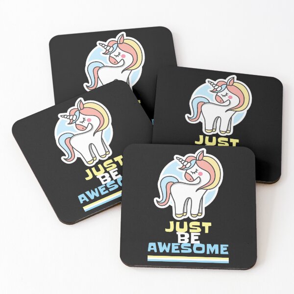 Item preview, Just Be Awesome - beautiful Unicorn  designed and sold by HStudioPrints.